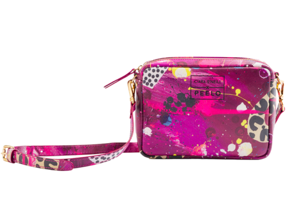 Wearable Art - Crossbody Bag - Magenta